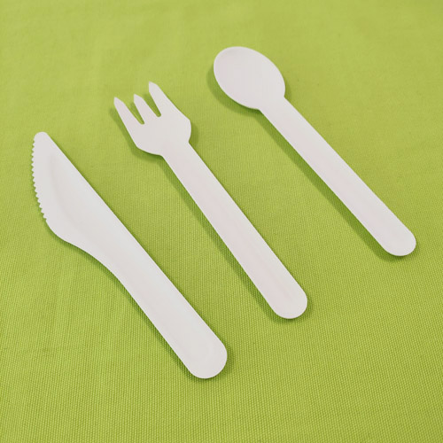 bagasse kés, villa és kanál